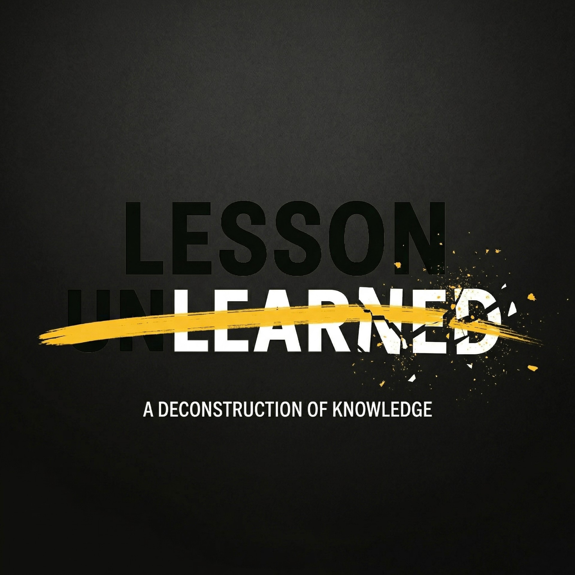 Lesson Unlearned